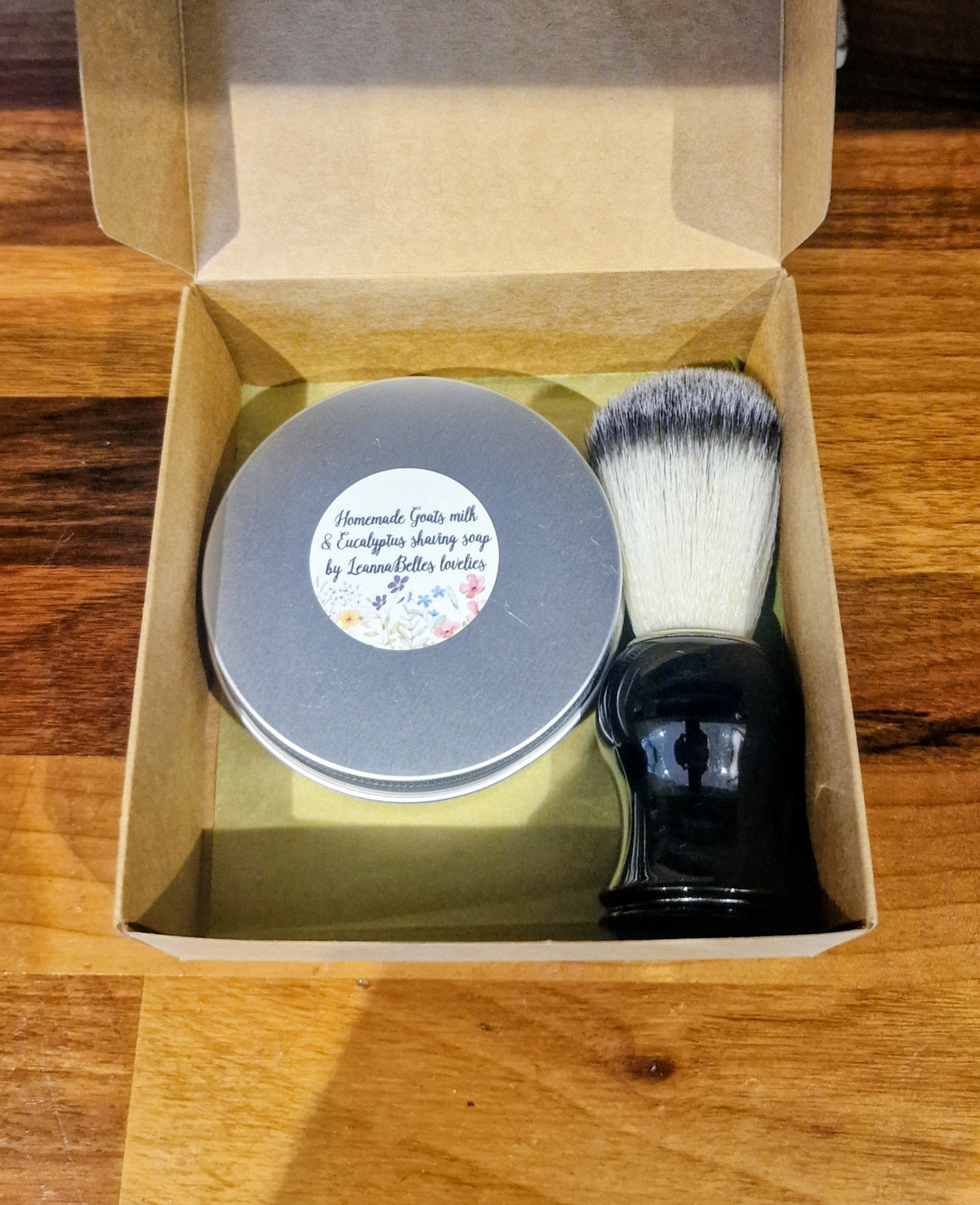 Goats Milk & Eucalyptus Shave Bar set