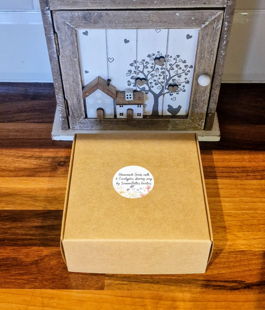 Goats Milk & Eucalyptus Shave Bar set