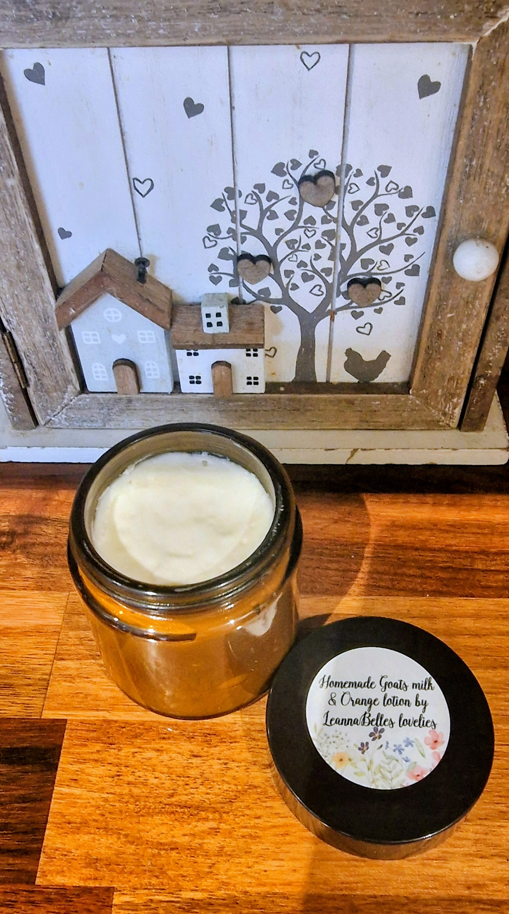 Goats Milk & Sweet Orange Lotion (100ml jar)